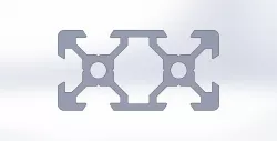 aluminium rail section