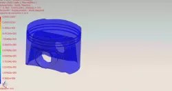 ANALISIS NASTRAM DE UN PISTON