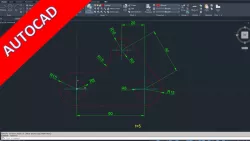 Autocad 2020 - Basic 2D - Drawing Exercises