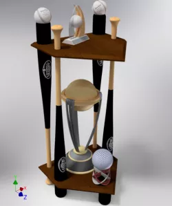 Baseball Trophy Stand