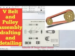 Belt and Pulley Assembly Detail Drawing