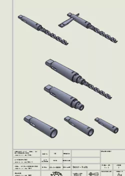 boor met morse conus reduceerhuls, drill bit with morse cone