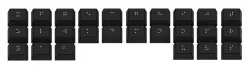 Braille Key Caps