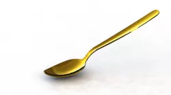 Brass Spoon (Solidworks 2016)