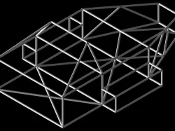 Car Chassis Simple Layout