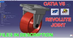 Catia V5- DMU Kinematics - Revolute Joint