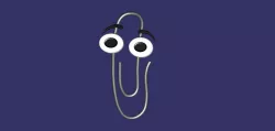 Clip - Office Assistant Clippy - Win 98 - agrafa - papper clip