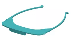 COVID-19 Mask Frame + 3D Printed molds