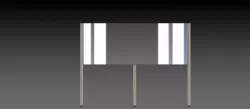 curved glass projection screen