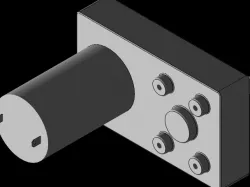 DC Getriebemotor - DC motor with transmission