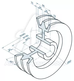 Double V Pulley