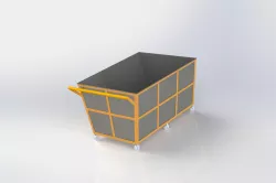 Dyeing Fabric Trolley