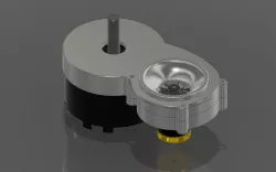 Electrically powered turbocharger as cooling fan