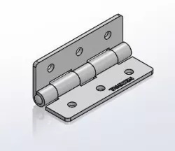 Flat hinge ASSY 60x90-t3.0