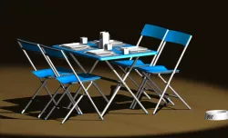 Folding table