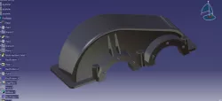 gearbox casing (CATIA V5)