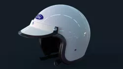 Guy Ligier Bell Open-Face Helmet