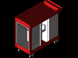 Harbor Freight service cart