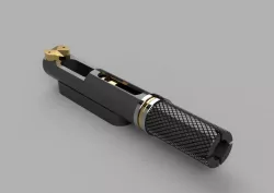 Headless guitar bridge saddle