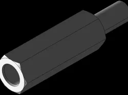 Hexagonal spacers M6 M/F Hex 10