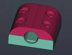Hoverboard motor mount
