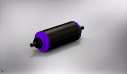 In-Line Oil Fuel Filter D=50mm Racing