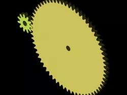 Involute-Cycloid Combination Gears
