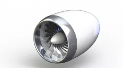 Jet Engine Blade & Body Assembly
