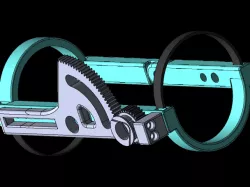 knee exoskeleton device model