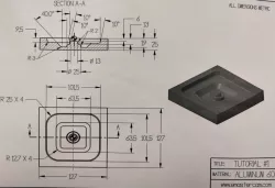Mastercam Mill 3D Tutorial 01