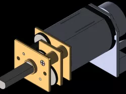 Mini DC Geared Motor Encoder