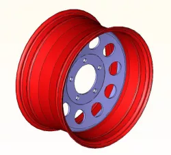 Mod Off Road Wheel 16x8 5on5.5 no offset