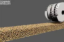 NASA Regolith Drum E1