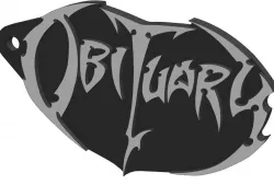 Obituary key ring