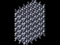Octahedral lattice structure