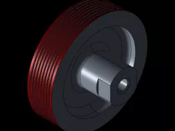 Piston with Labrinth Seal