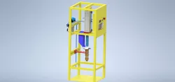 Pneumatic Plastic Injection Molding Machine