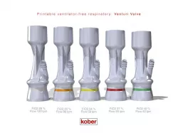 Printable ventilator-free respiratory: Venturi Valve