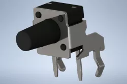 Push Button SPST-NO Right Angle
