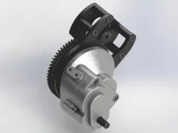RC 4WD Gearbox Assembly