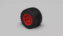 RC monster truck 13" tyre