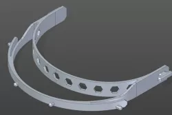 RC2 Compatible Face Shield for 0.8mm Nozzle