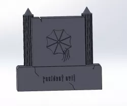 Resident Evil Plaque