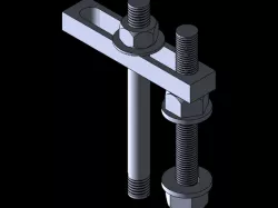 Retractable Strap Clamp Assembly