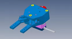 Robot Parallel Gripper with servo