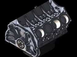 Rover V8 engine block AKA Buick 215