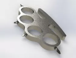 screw type knuckle duster