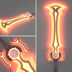Solar Eclipse Sword