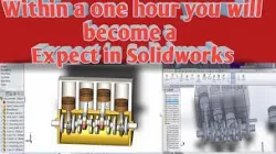 Solidworks Tutorial - Piston Cylinder Assembly/Motion Study/Animation