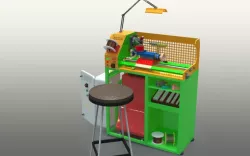 spring and coil making machine